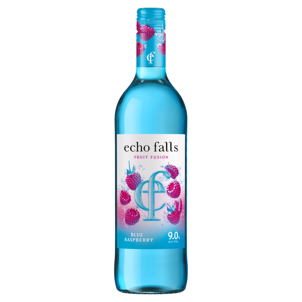 Echo Falls Blue Raspberry Fruit Fusion 750ml