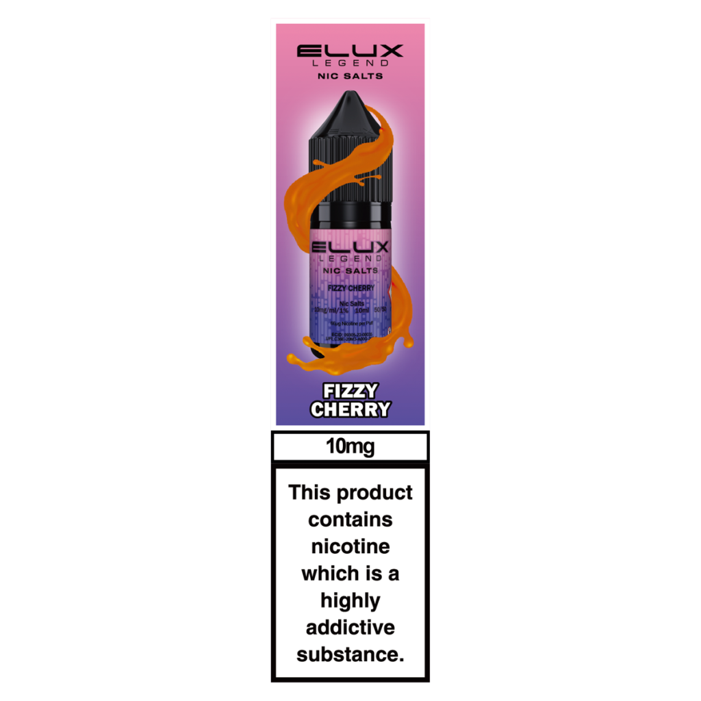 Elux Legend Nic Salts Fizzy Cherry 10mg