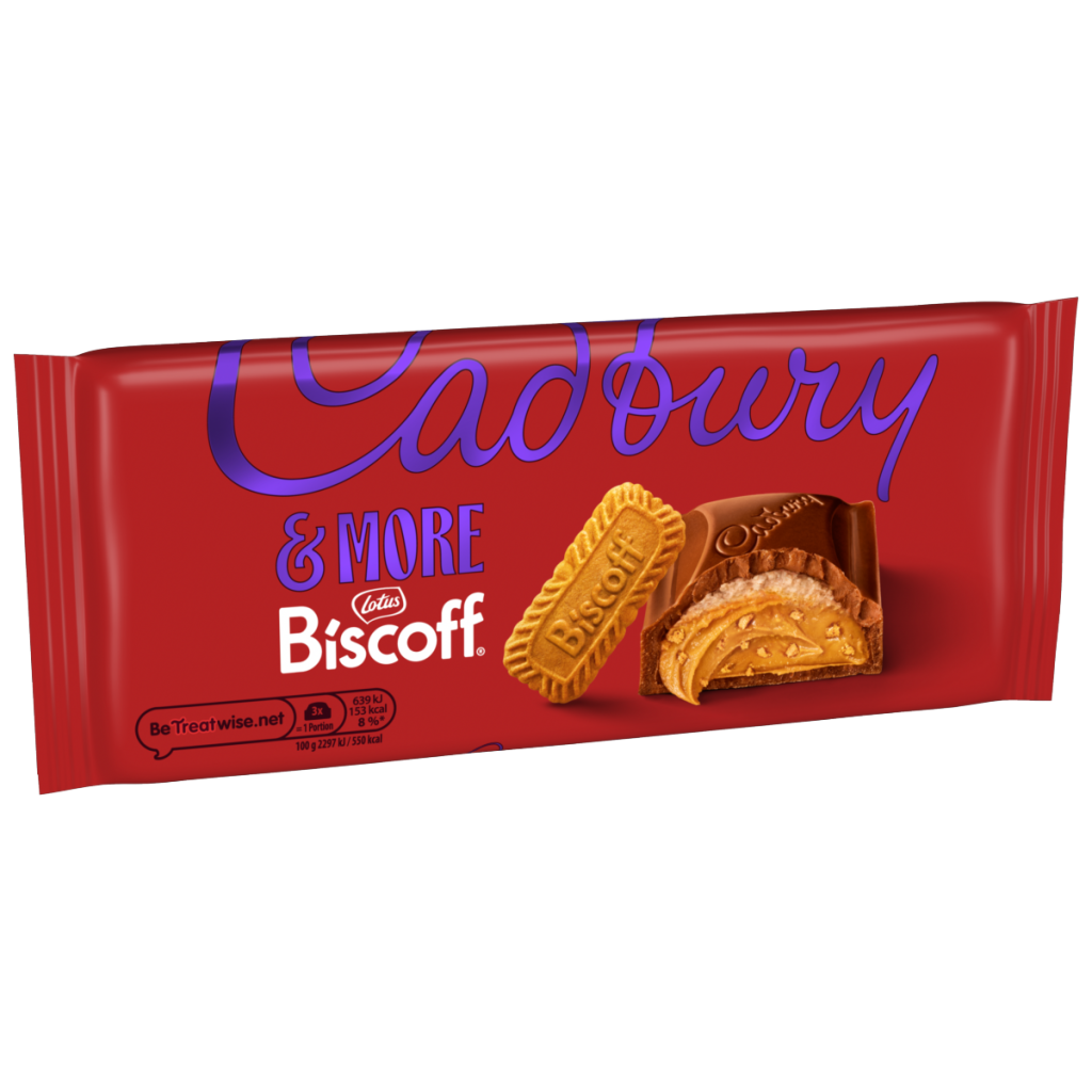 Cadbury &More Biscoff Chocolate Bar 195 g