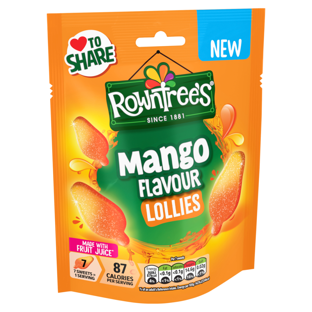 Rowntree’s Mango Flavour Lollies 130g