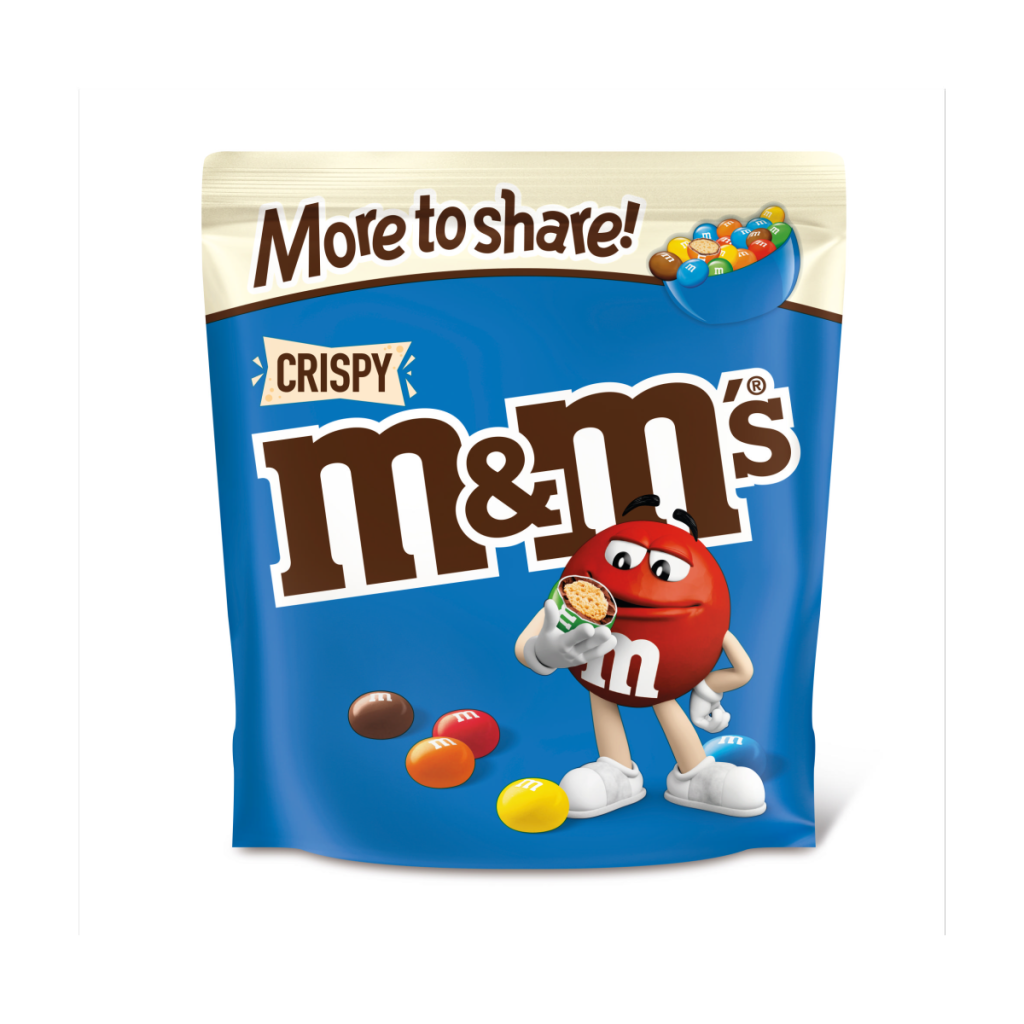 M&M’s Crispy More to Share Chocolate Bag 187g