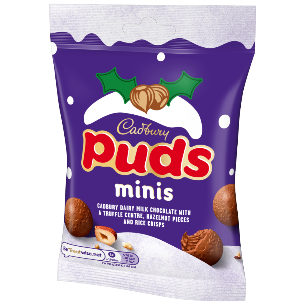 Cadbury Mini Puds Chocolate Bag 73 g
