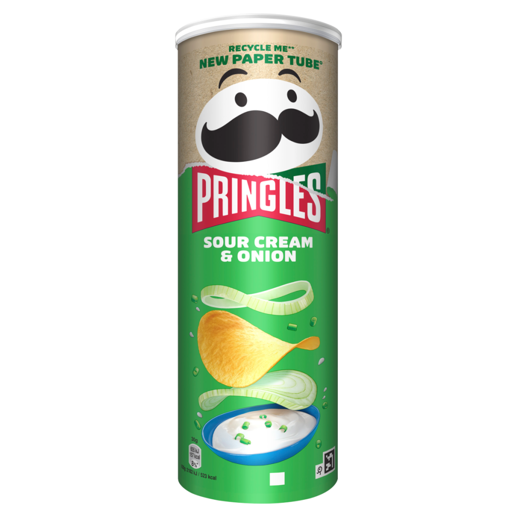 Pringles Sour Cream & Onion 165g