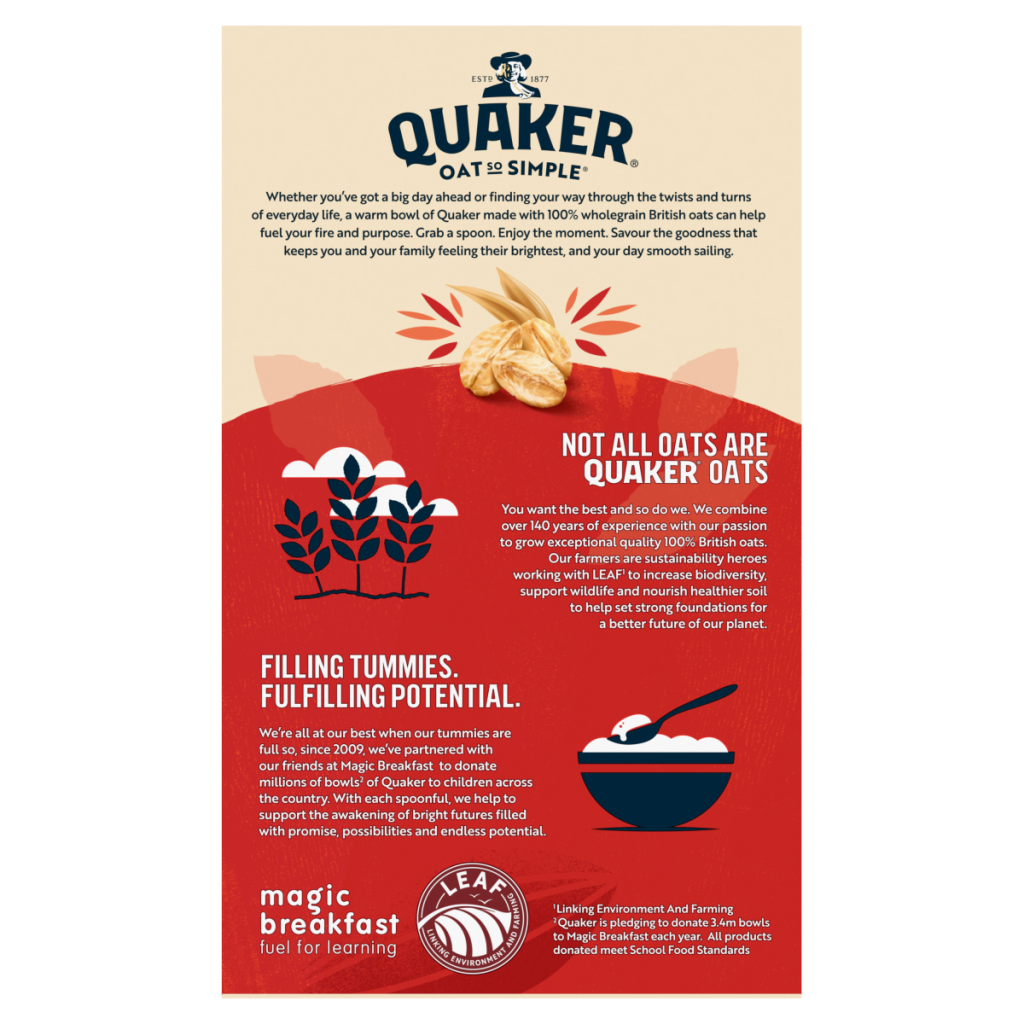 Quaker Oat So Simple Original Big Pack Porridge Sachets 12x27g