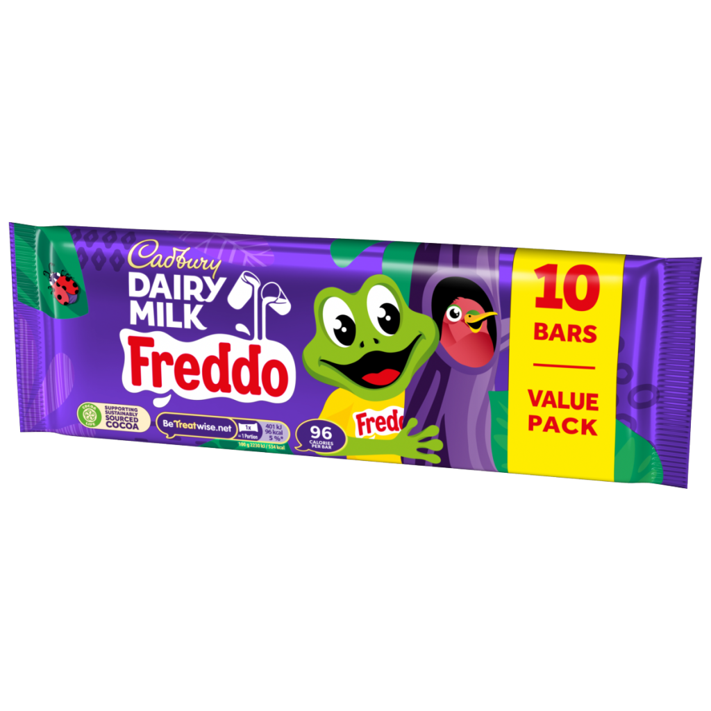 Cadbury Dairy Milk Freddo Chocolate Bar 10 Pack Multipack 180 g (10 x 18g)