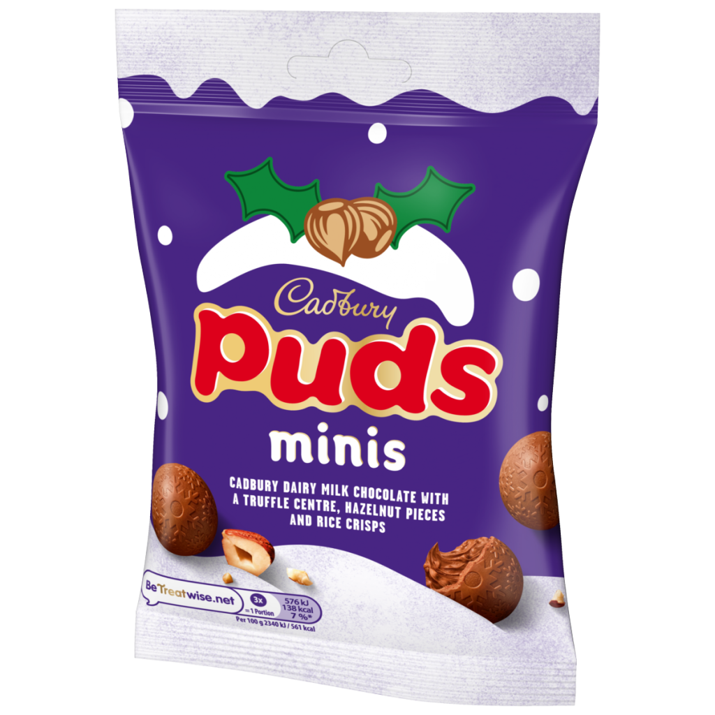 Cadbury Dairy Milk Chocolate Mini Puds Bag 73g