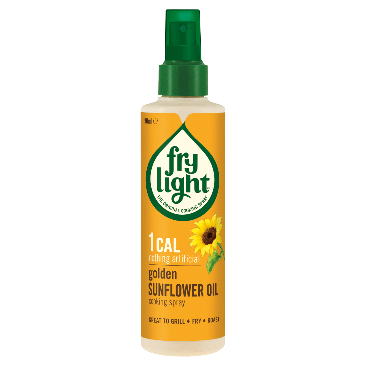 Frylight 1 Cal Sunflower Oil Cooking Spray 190ml
