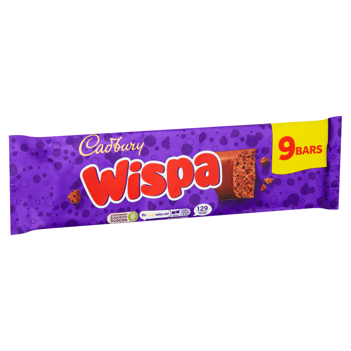 Cadbury Wispa Chocolate Bar 9 Pack 213.3g