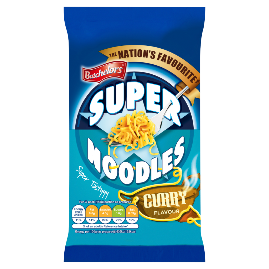 Batchelors Super Noodles Curry Flavour 90g