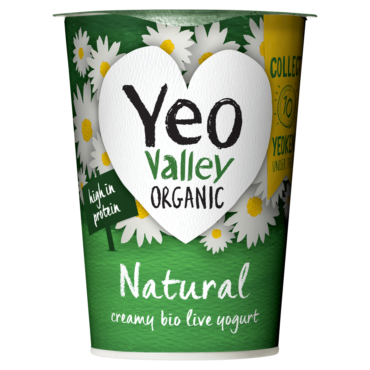 Yeo Valley Organic Natural Creamy Bio Live Yogurt 450g