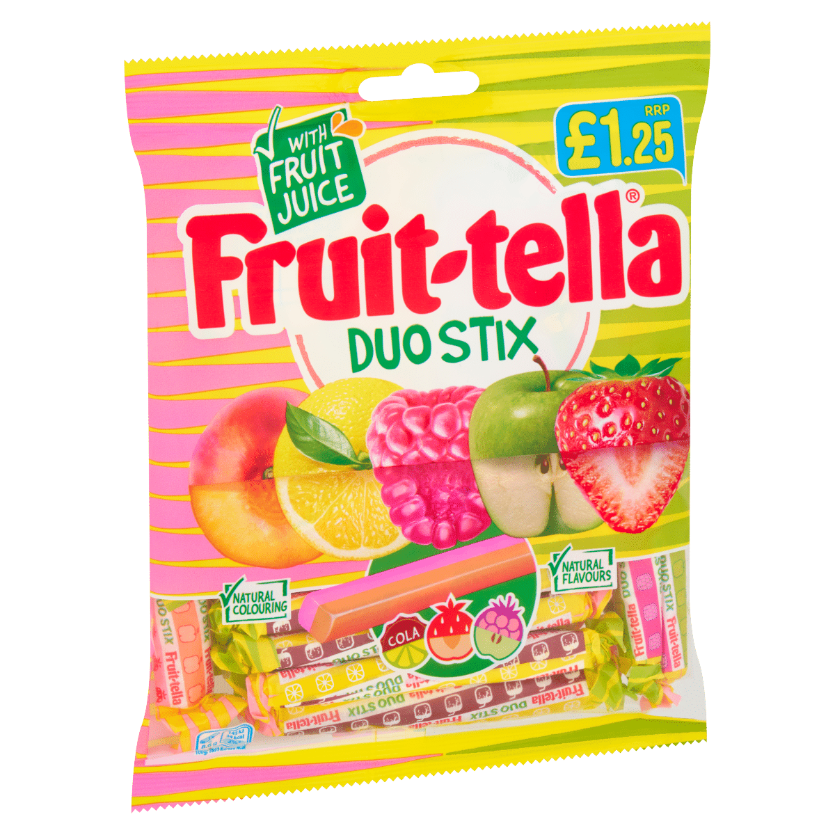 Fruittella Duo Stix 135g