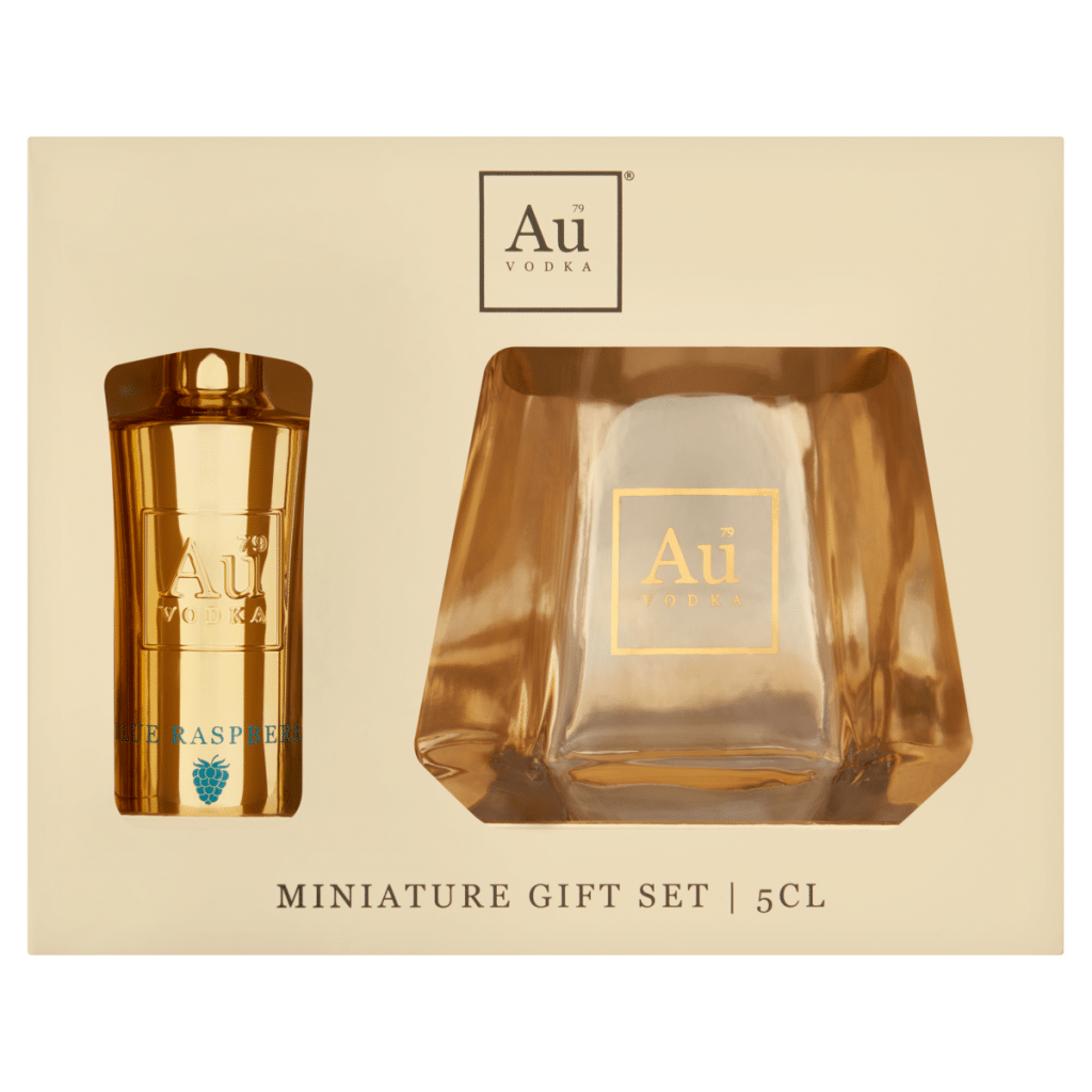 Au Vodka Miniature Gift Set 5cl