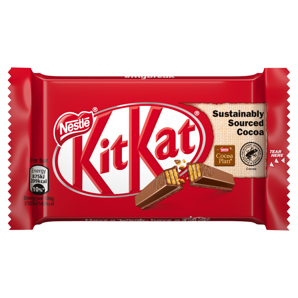 Kit Kat 4 Finger Milk Chocolate Bar 41.5g