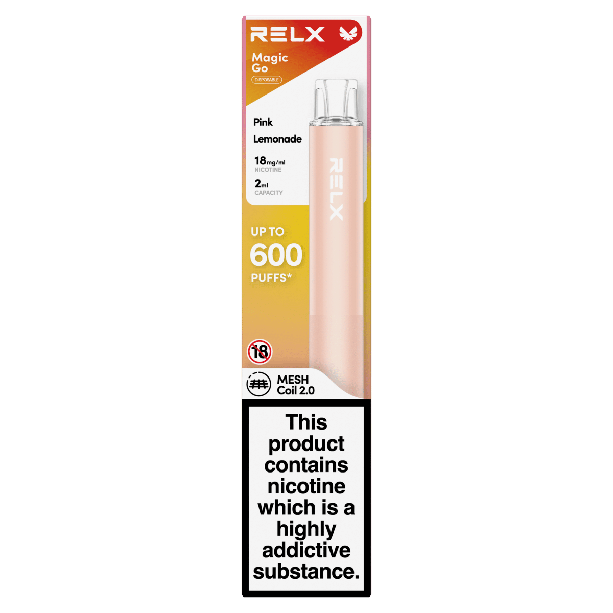 Relx Magic Go Pink Lemonade 2ml