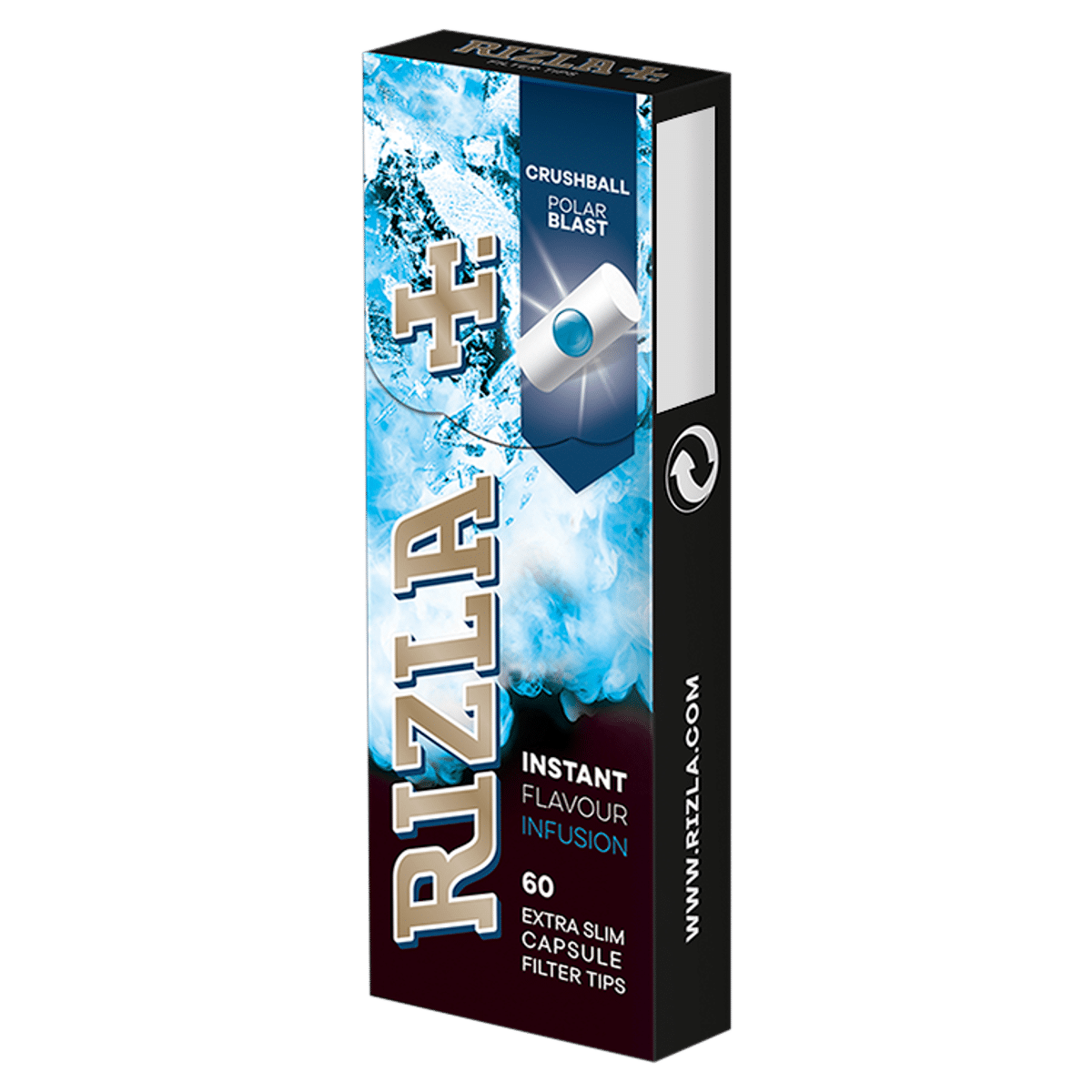Rizla Polar Blast Extra Slim Tips 60s