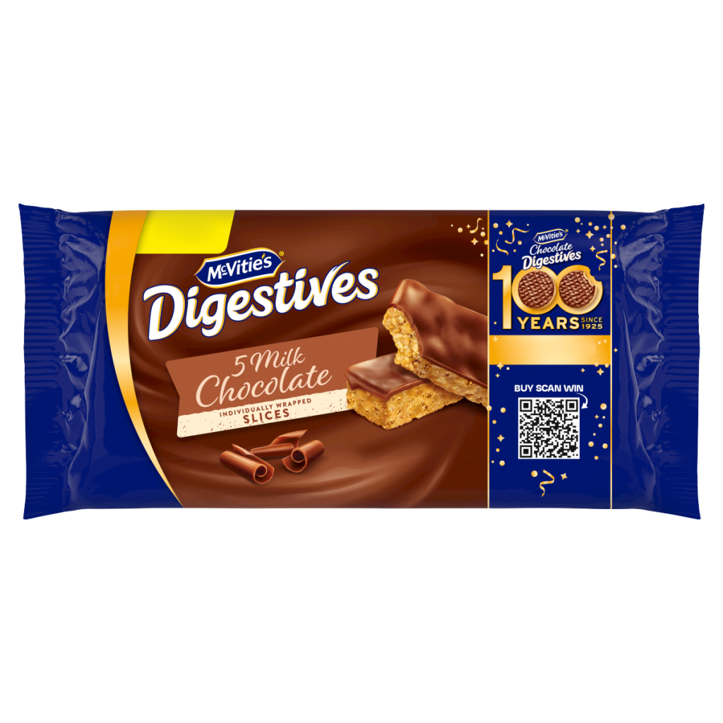 McVitie’s 5 Digestives Milk Chocolate 114.1g