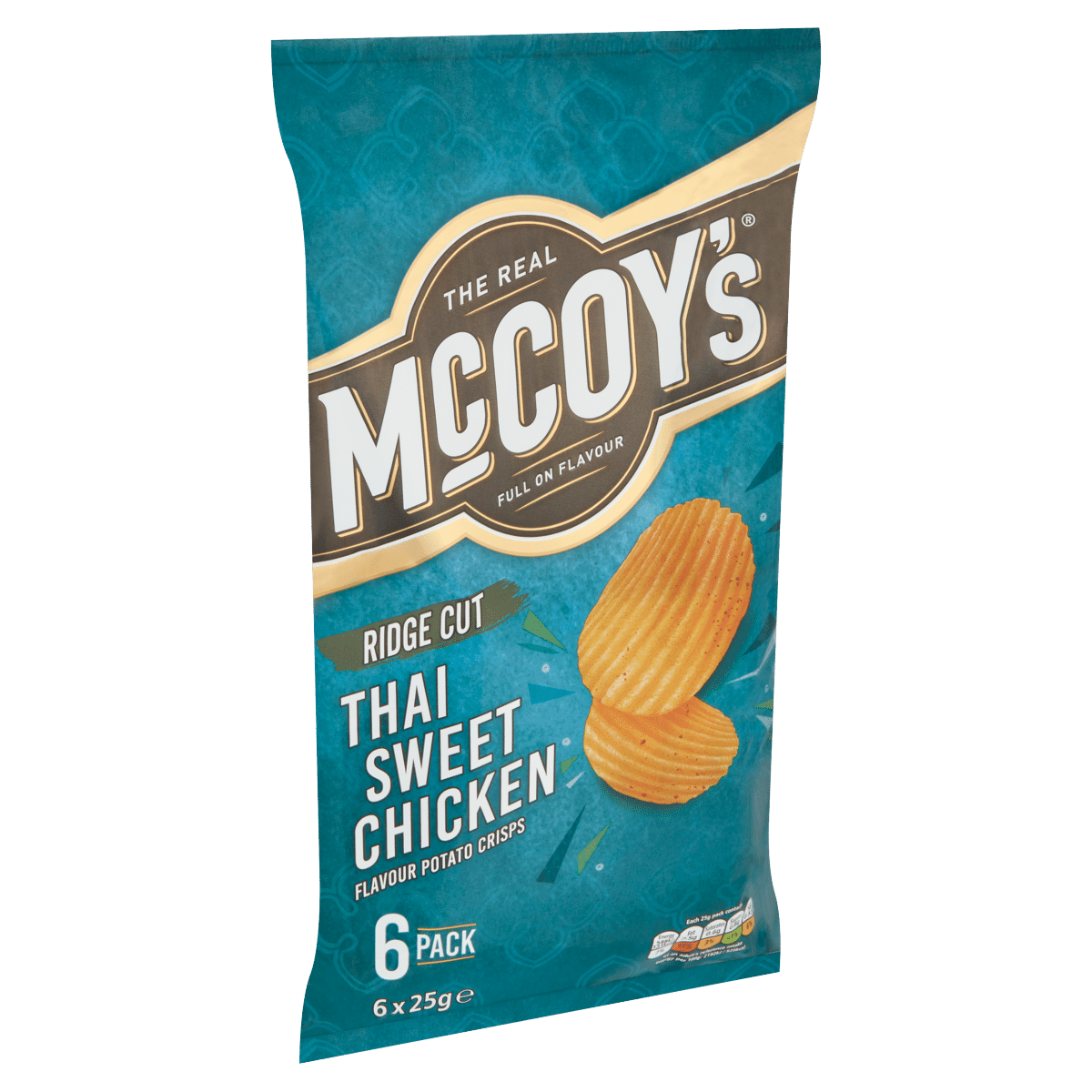 McCoy’s Thai Sweet Chicken Flavour Potato Crisps 6 x 25g