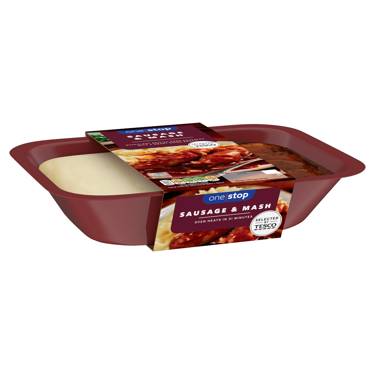 One Stop Sausage & Mash 400g