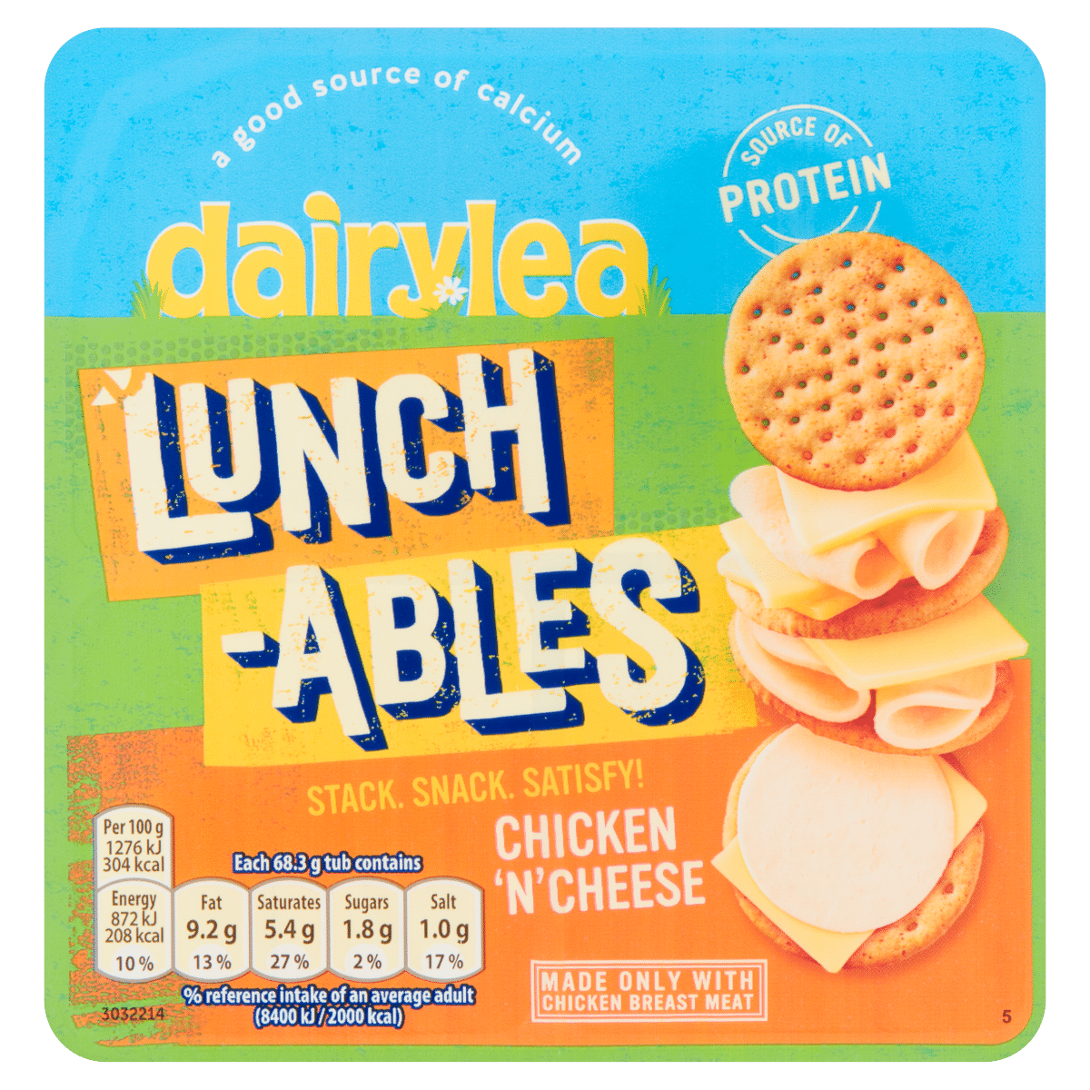 Dairylea Lunchables Chicken ‘n’ Cheese 68.3g