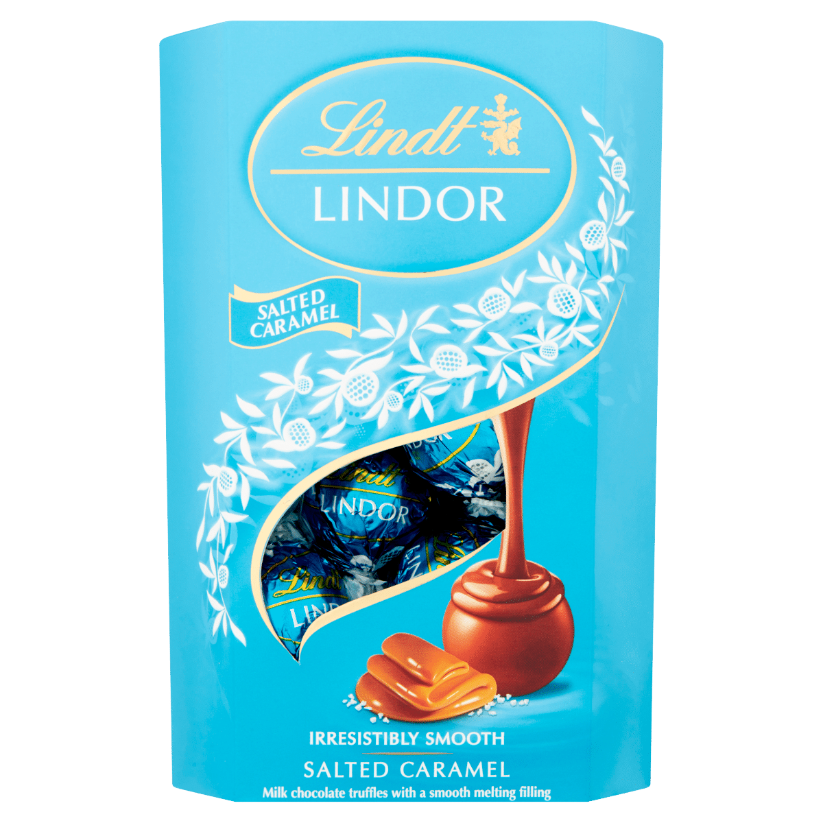 Lindt Lindor Salted Caramel Chocolate Truffles Box 200g