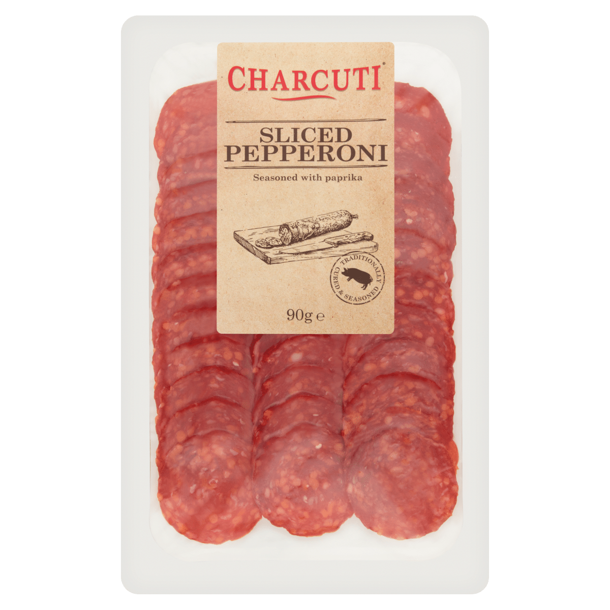 Charcuti Sliced Pepperoni 90g