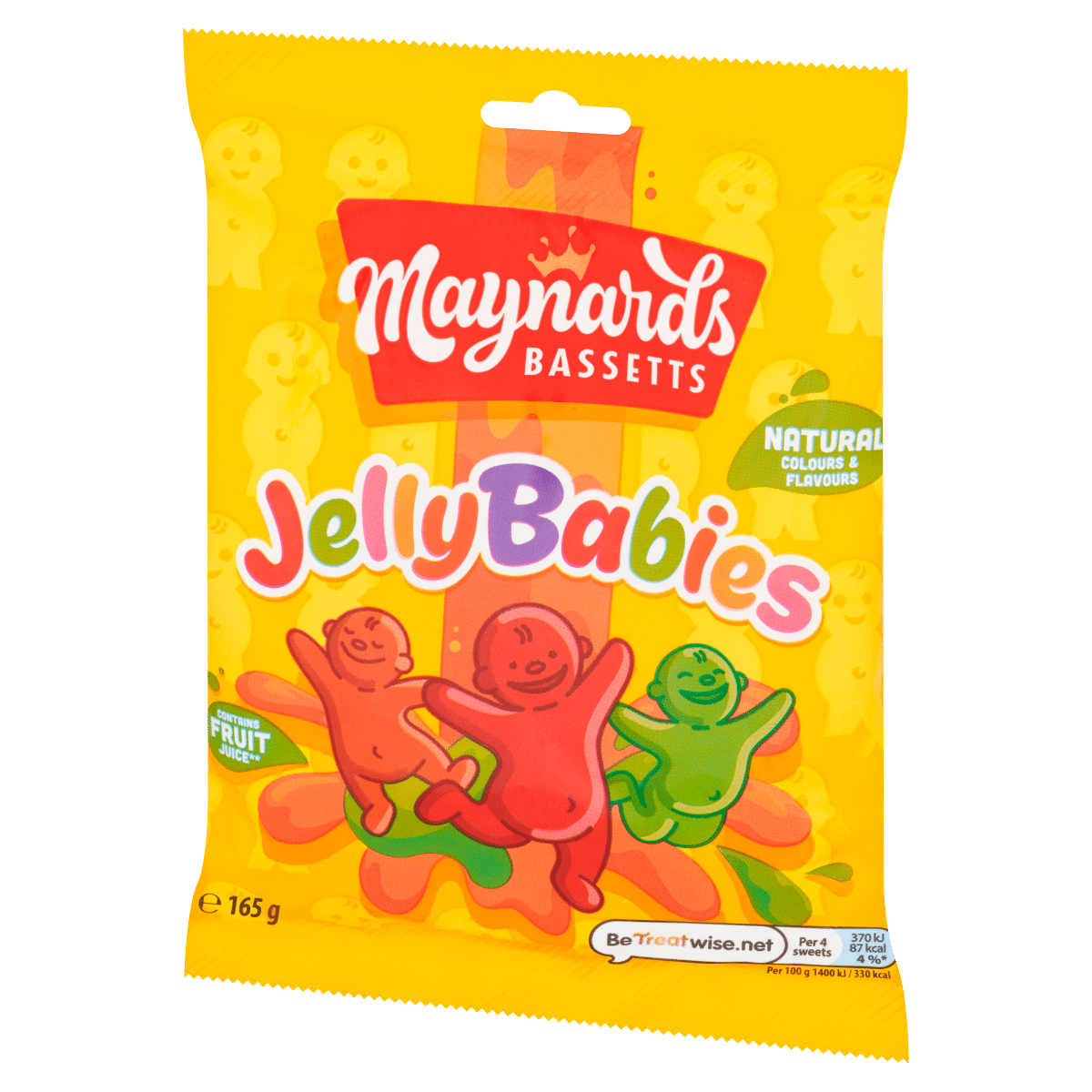 Maynards Bassetts Jelly Babies 165g