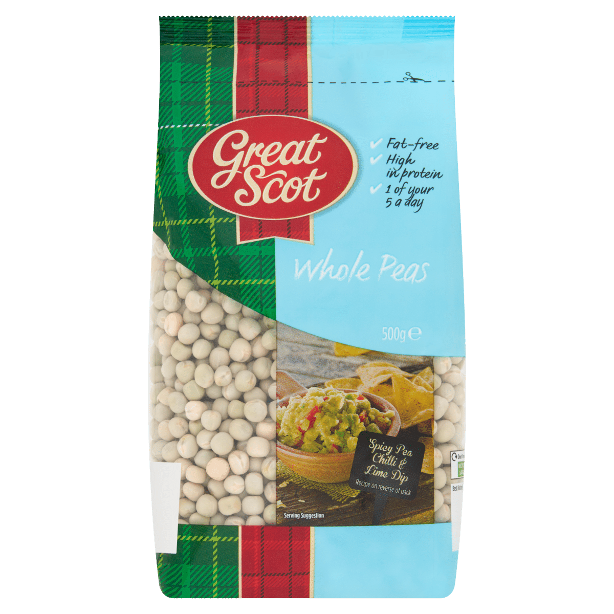 Great Scot Whole Peas 500g