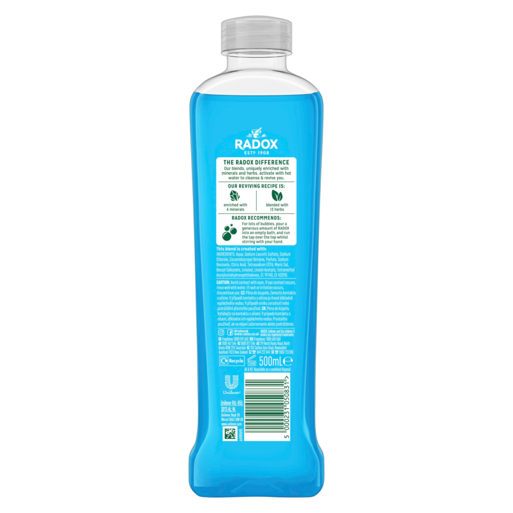 Radox Mineral Therapy Muscle Soak Bath Soak 500 ml