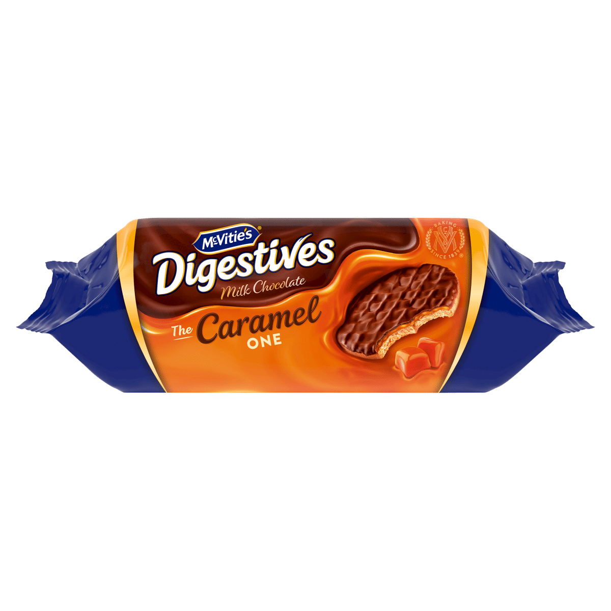 McVitie’s Digestives Milk Chocolate the Caramel One 250g