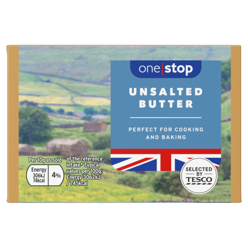 One Stop Unsalted Butter 250g