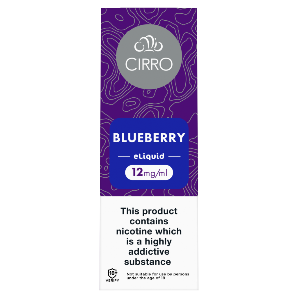 Cirro eLiquid Blueberry 12mg/ml