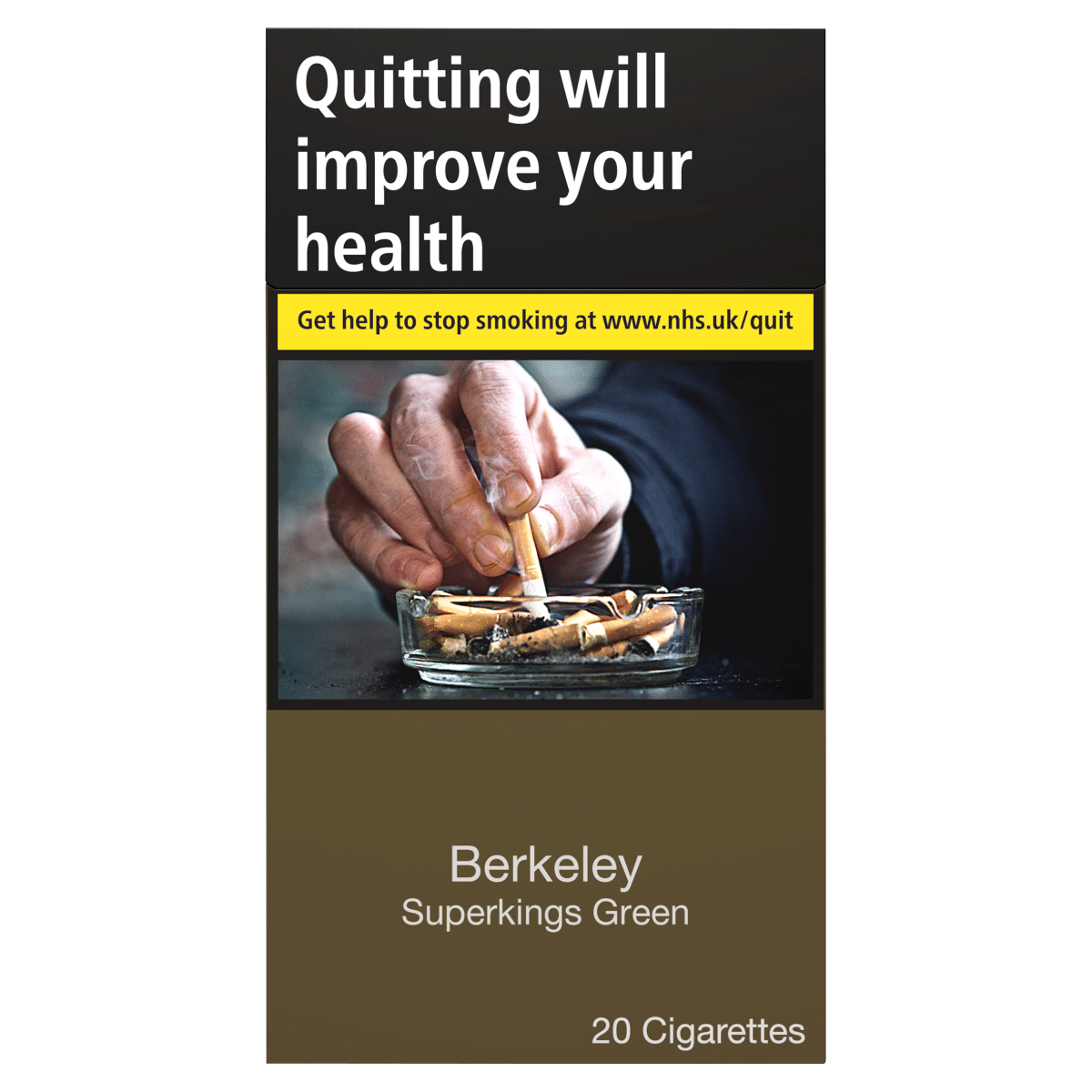Berkeley Superkings Green 20 Cigarettes