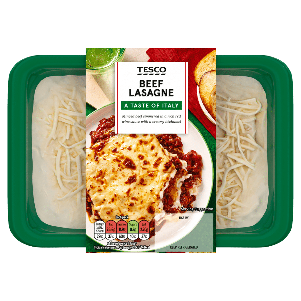 Tesco Beef Lasagne 400g