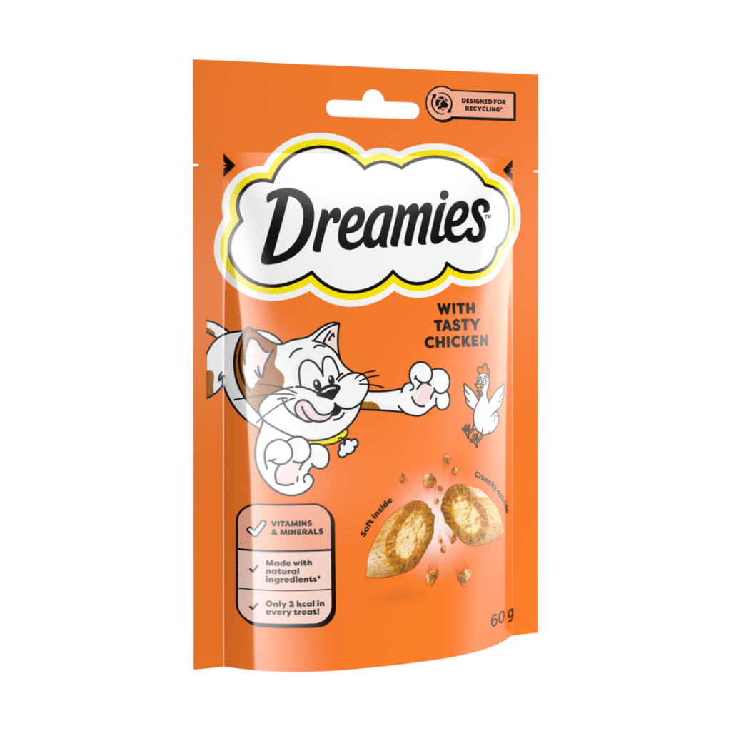 DREAMIES Cat Treat Biscuits with Chicken 60g