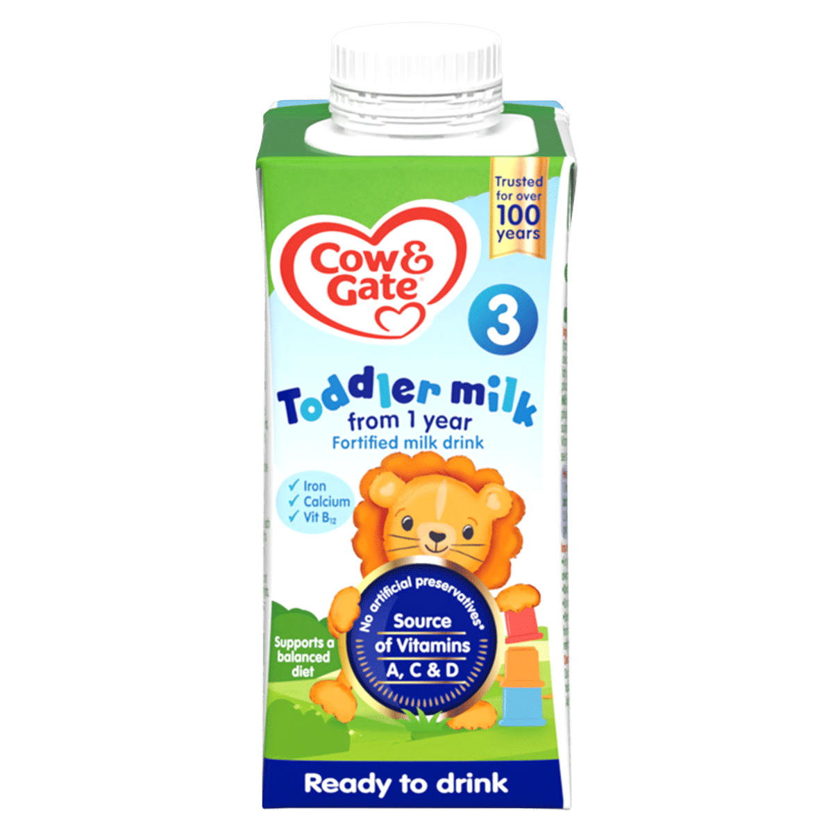 Cow & Gate 3 Toddler Milk from 1 Year 200ml