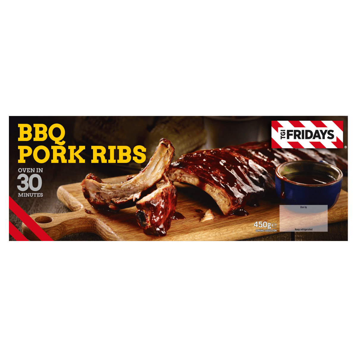 TGI Fridays BBQ Pork Ribs 450g