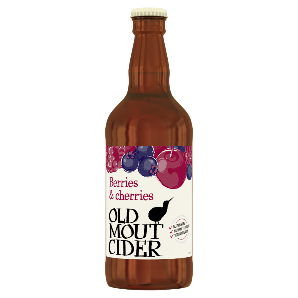 Old Mout Cider Berries & Cherries Bottle 500ml