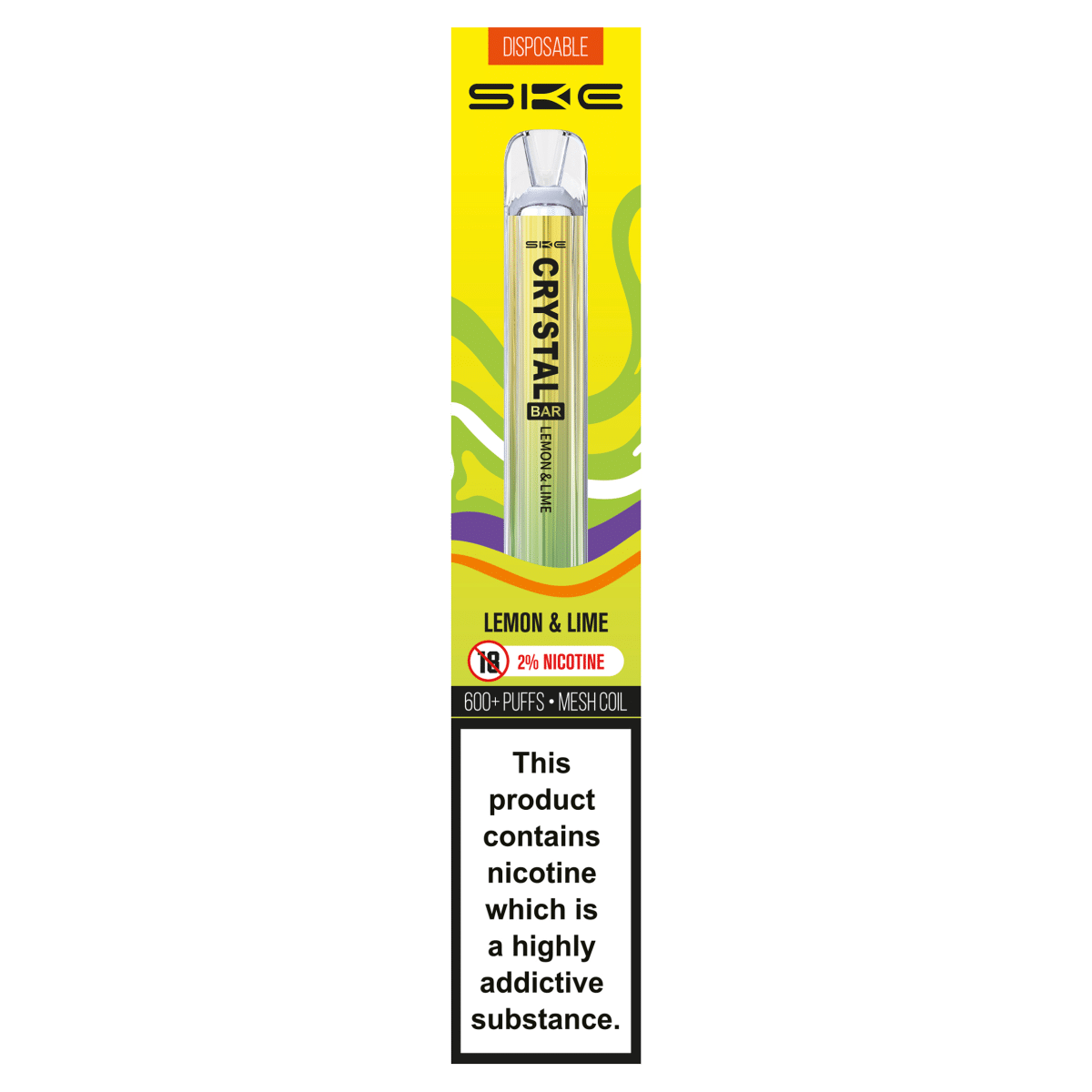 SKE Crystal Bar Lemon & Lime