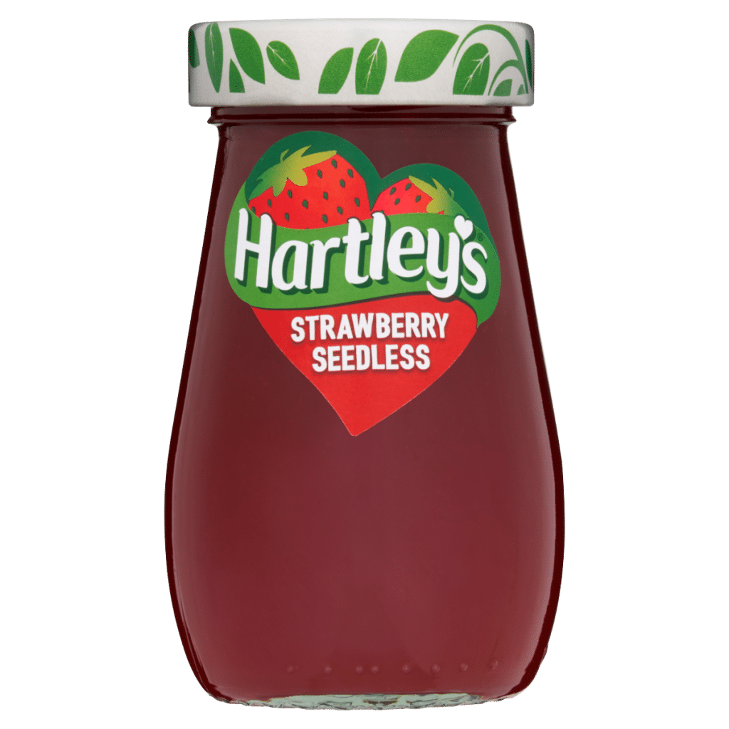 Hartley’s Strawberry Seedless 300g