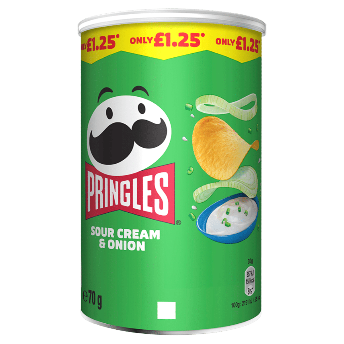 Pringles Sour Cream & Onion 70g