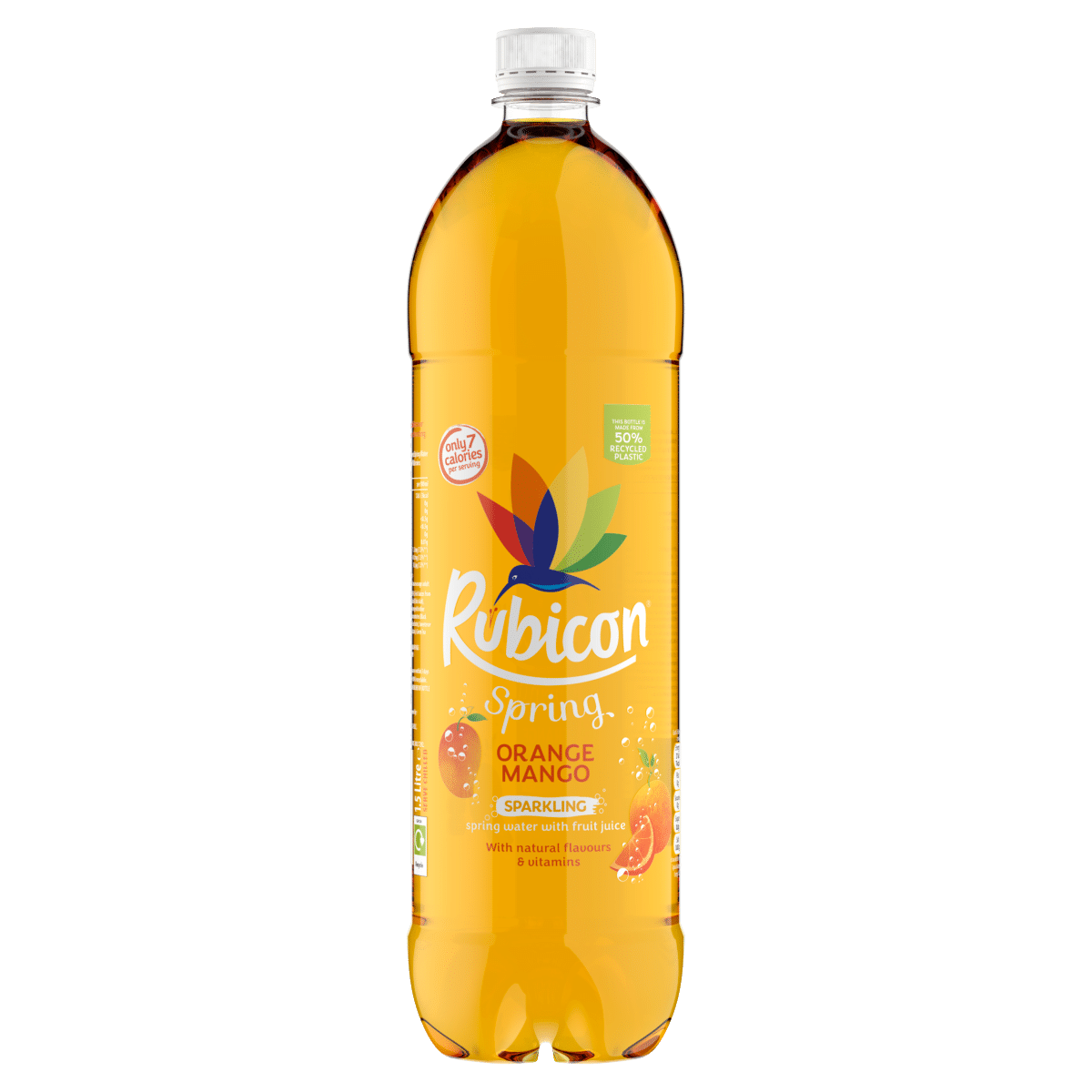 Rubicon Spring Orange Mango Flavoured Sparkling Spring Water 1.5L