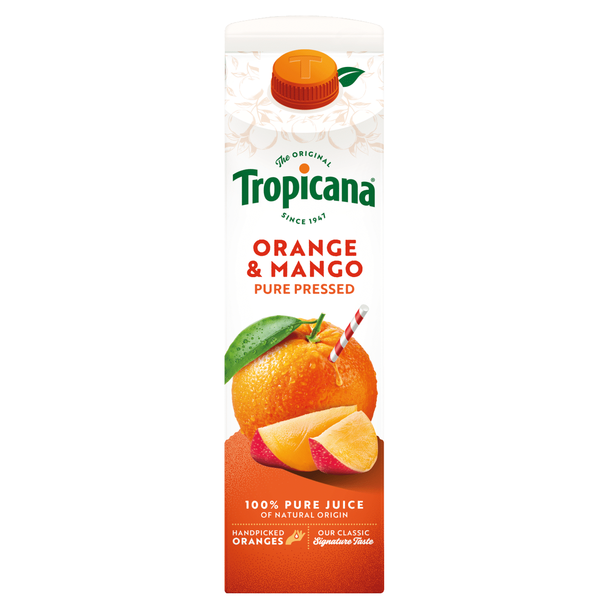 Tropicana Orange & Mango Pure Pressed 850ml