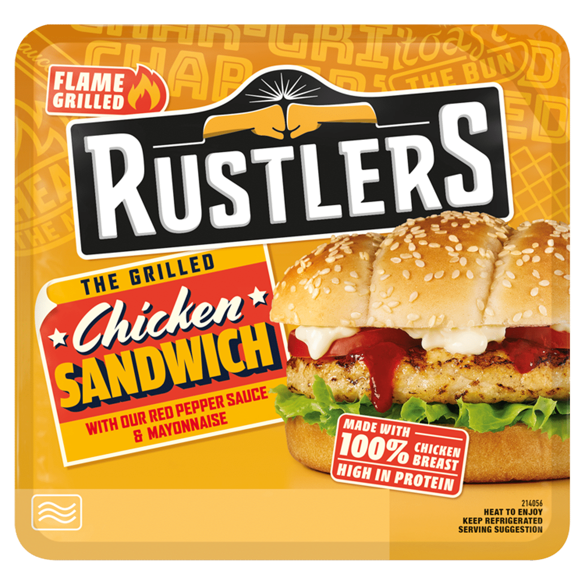 Rustlers The Grilled Chicken Sandwich 150g