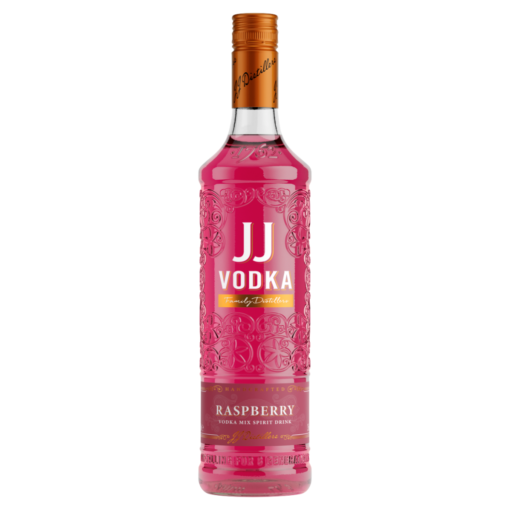 JJ Raspberry Vodka Mix Spirit Drink 70cl