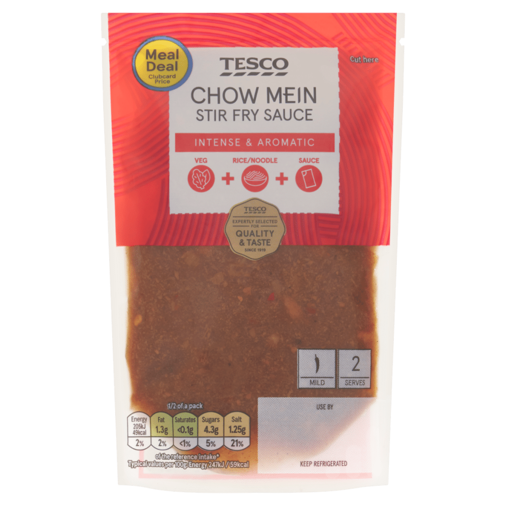 Tesco Chow Mein Stir Fry Sauce 165g