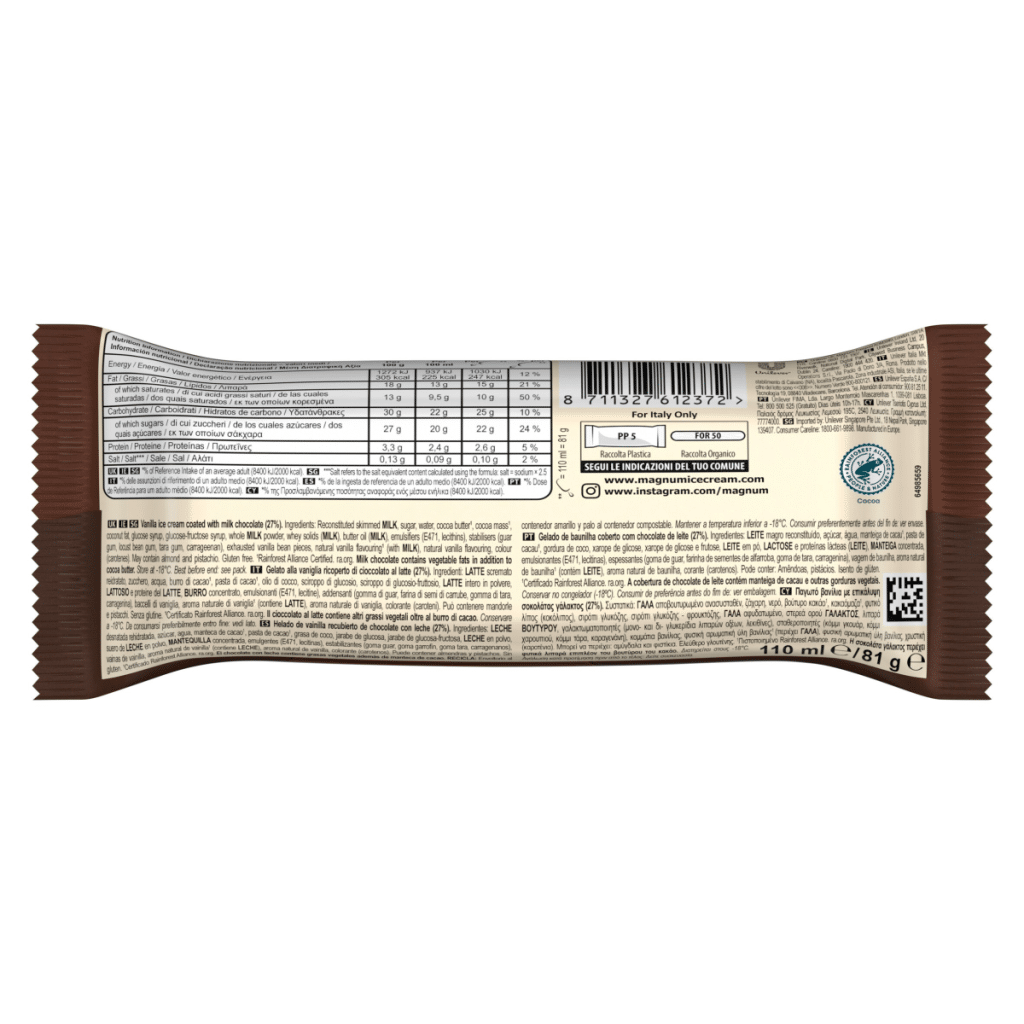 Magnum Classic Ice Cream Stick 110 ml