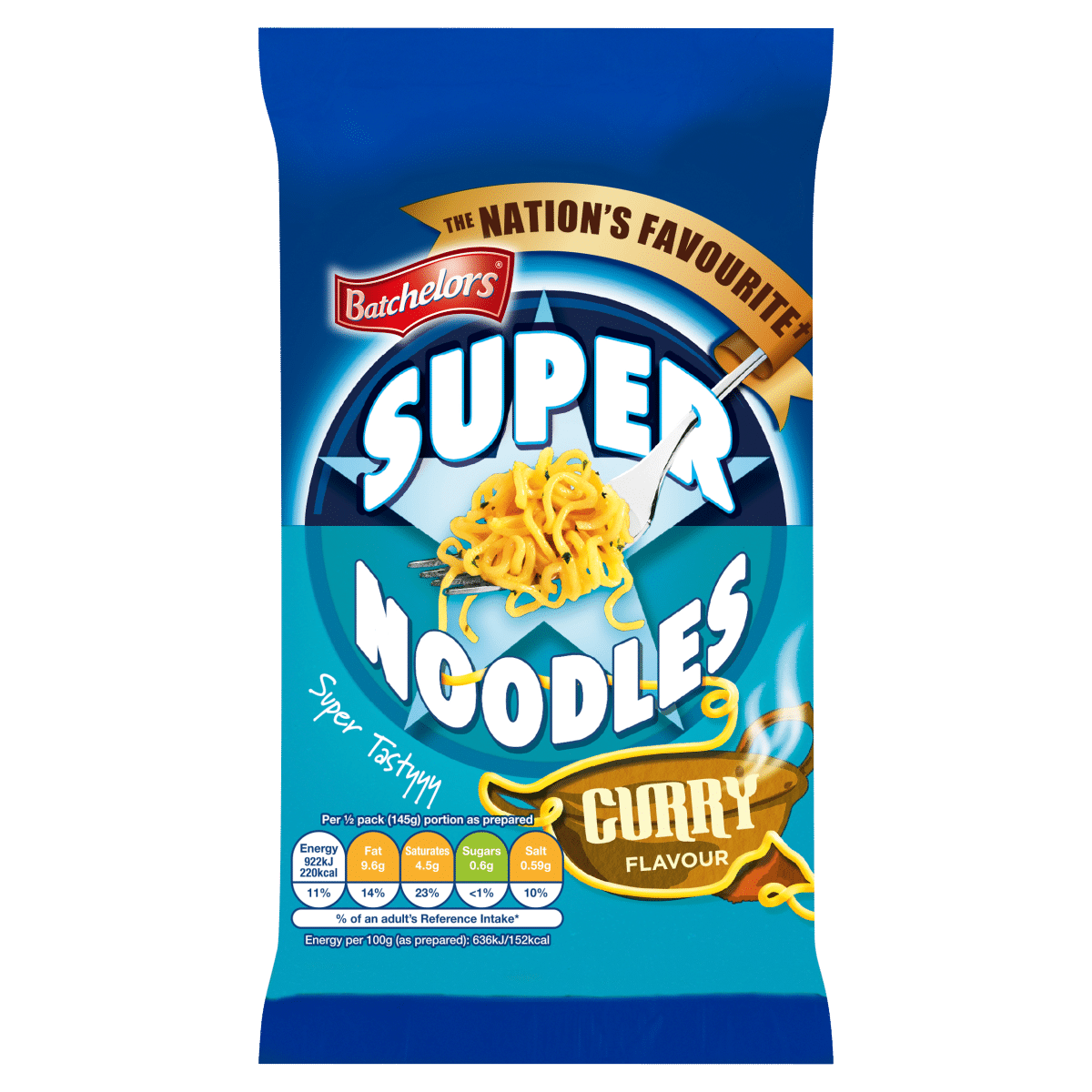Batchelors Super Noodles Curry Flavour 90g