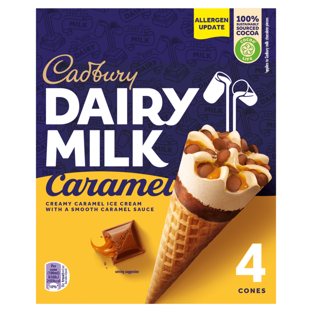 Cadbury Dairy Milk Caramel 4 x 100ml (400ml)