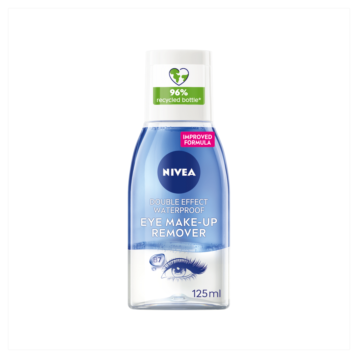 NIVEA Double Effect Waterproof Eye Make-Up Remover 125ml