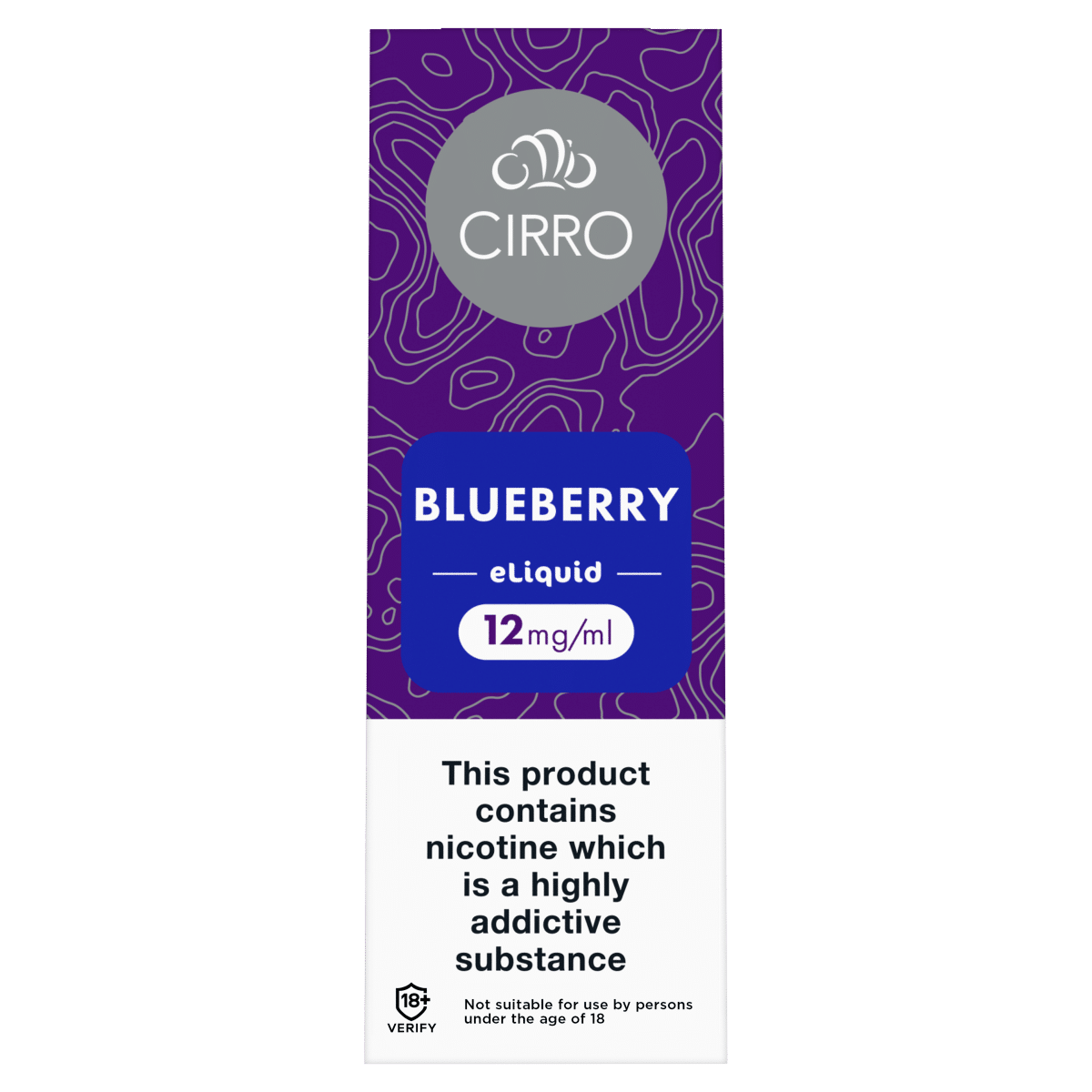 Cirro eLiquid Blueberry 12mg/ml